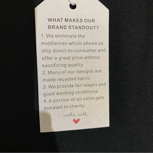 Exclusive Black and White Geometric Shift Dress Medium - Picture 7 of 9